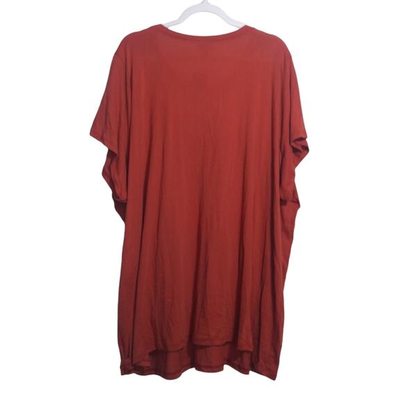 Torrid Super Soft Hot Sauce Crochet Tee Short Sleeve Size 5X - Picture 2 of 8